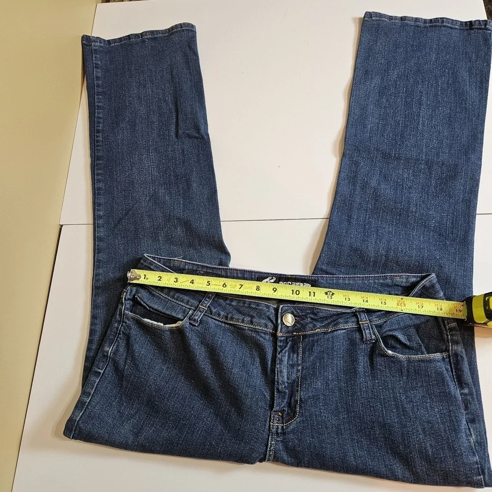 Rocawear Womens‎ Bootcut Jeans Size 16 Blue Denim Stretch Flare Y2K